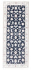Läufer Perser - Nain - Royal - 202 x 78 cm - dunkelblau