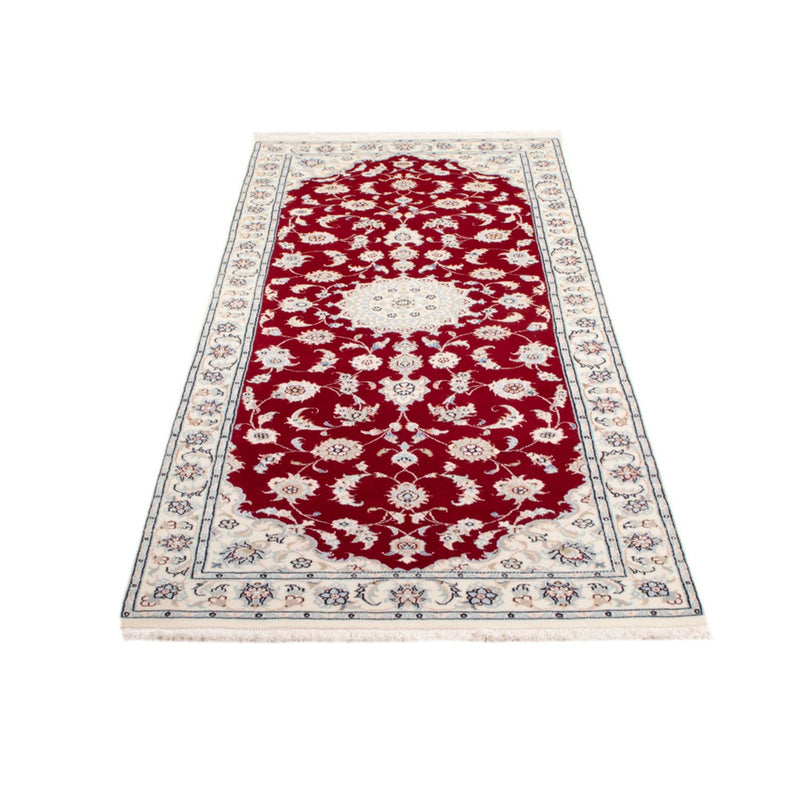 Läufer Perser - Nain - Royal - 204 x 81 cm - rot