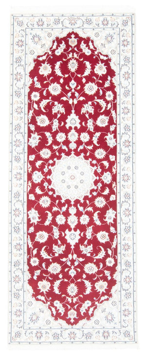 Läufer Perser - Nain - Royal - 199 x 80 cm - rot