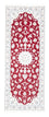 Läufer Perser - Nain - Royal - 200 x 80 cm - rot