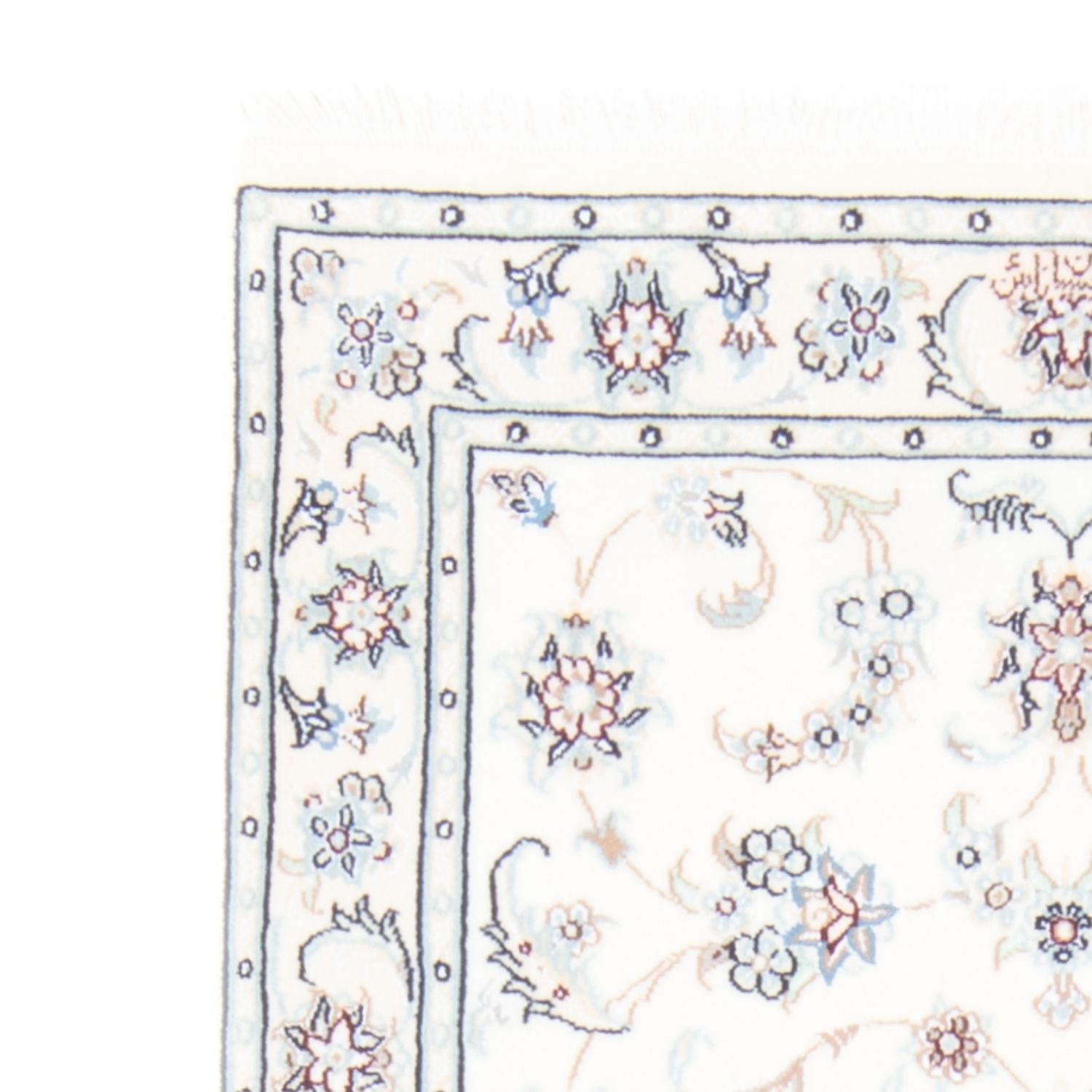 Läufer Perser - Nain - Royal - 203 x 80 cm - creme