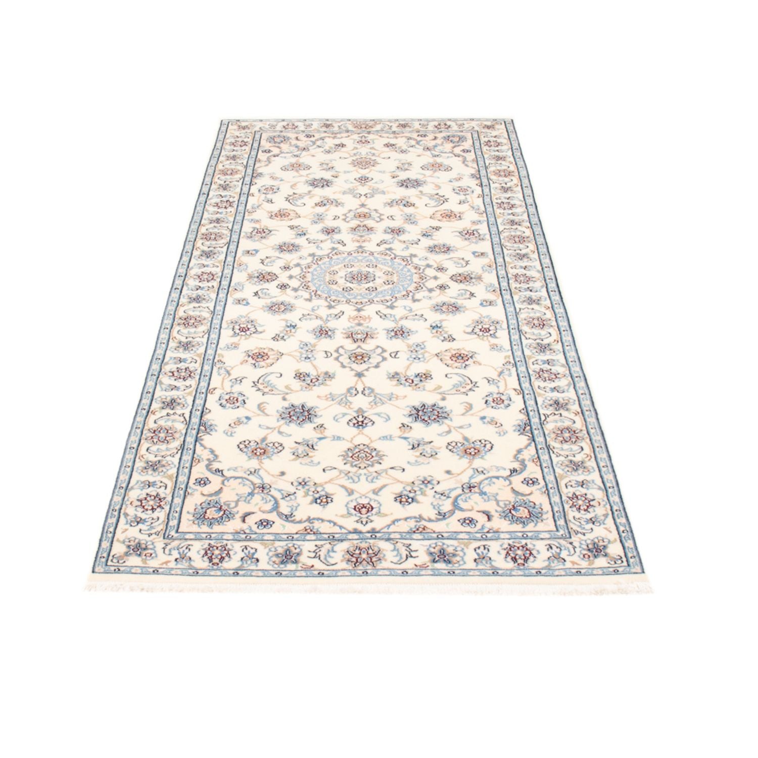 Läufer Perser - Nain - Royal - 203 x 80 cm - creme