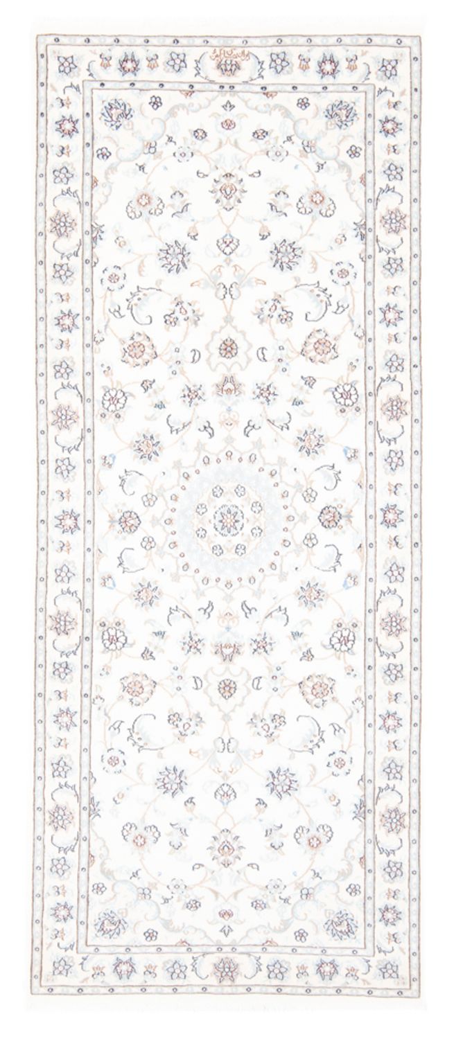 Läufer Perser - Nain - Royal - 198 x 80 cm - creme