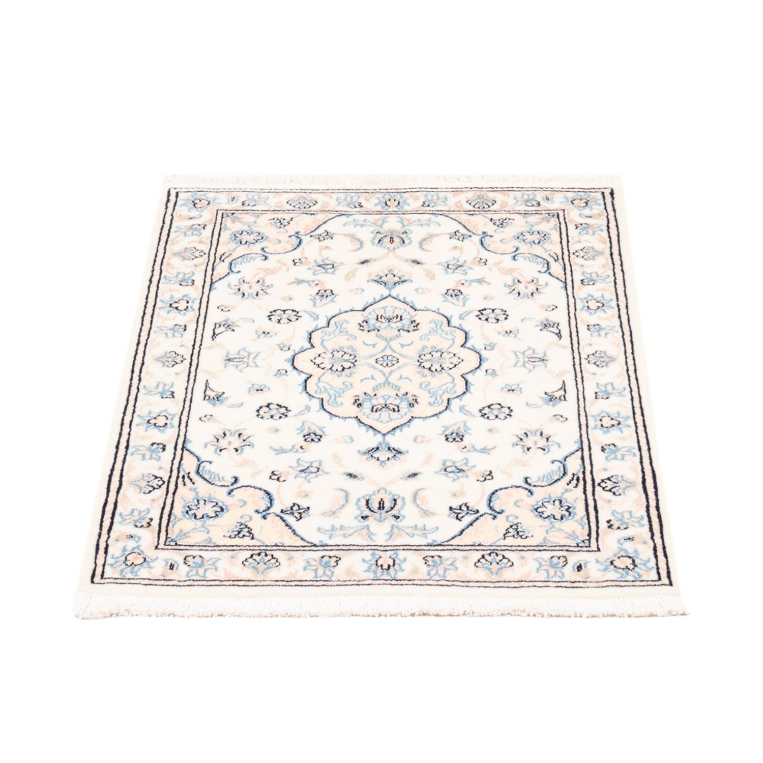 Perserteppich - Nain - 85 x 60 cm - creme