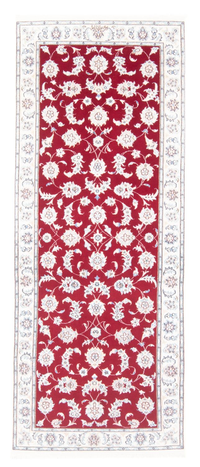 Läufer Perser - Nain - Royal - 204 x 80 cm - rot