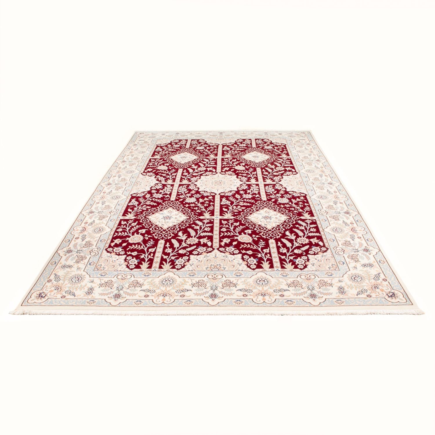 Perserteppich - Nain - Premium - 300 x 198 cm - rot