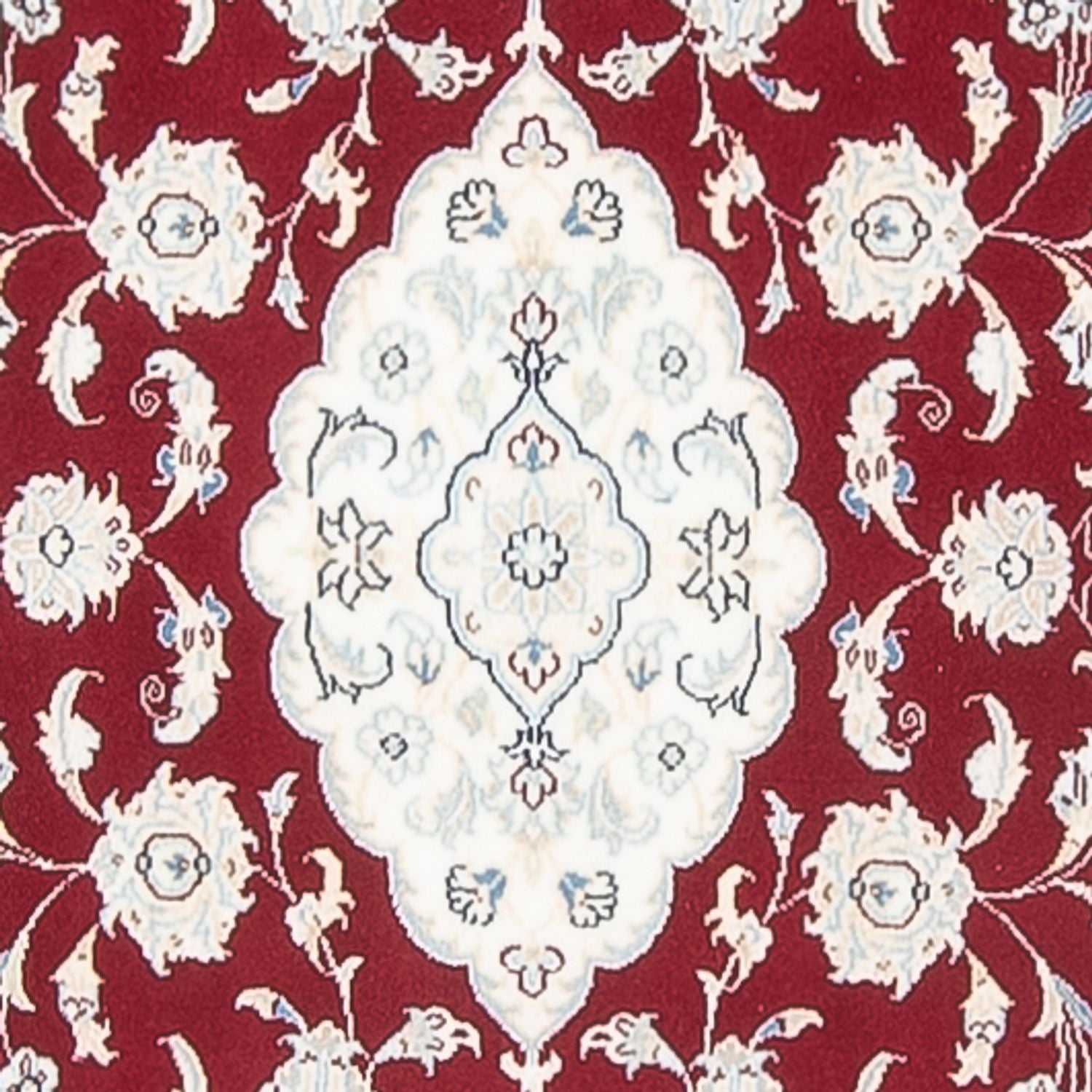 Läufer Perser - Nain - Premium - 344 x 80 cm - rot