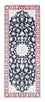 Läufer Perser - Nain - Royal - 200 x 80 cm - dunkelblau