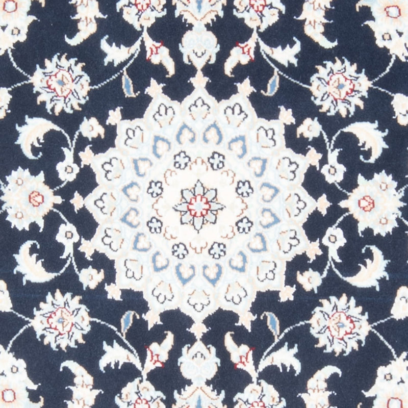 Läufer Perser - Nain - Royal - 200 x 80 cm - dunkelblau