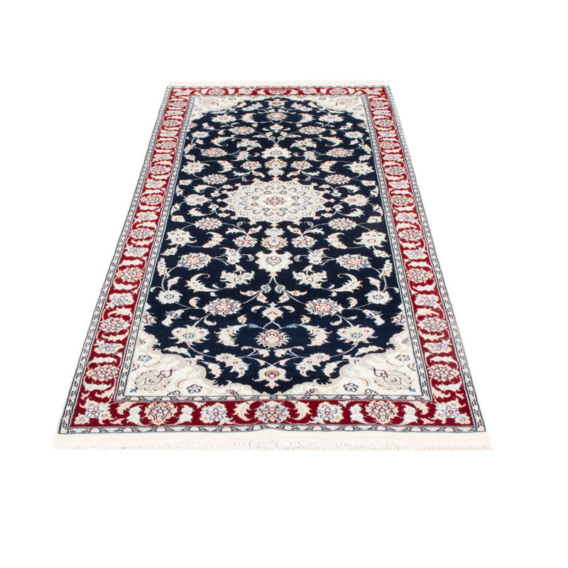 Läufer Perser - Nain - Royal - 200 x 80 cm - dunkelblau