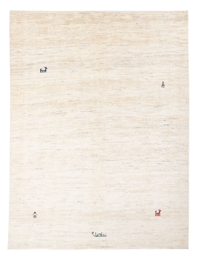Gabbeh Teppich - Perser - 196 x 149 cm - beige