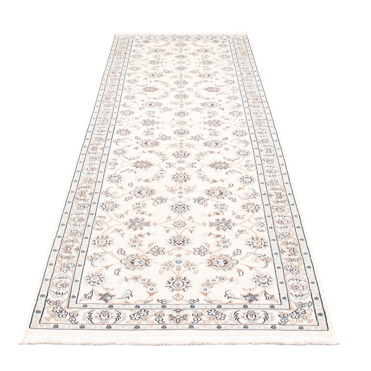 Läufer Perser - Nain - Premium - 301 x 82 cm - creme