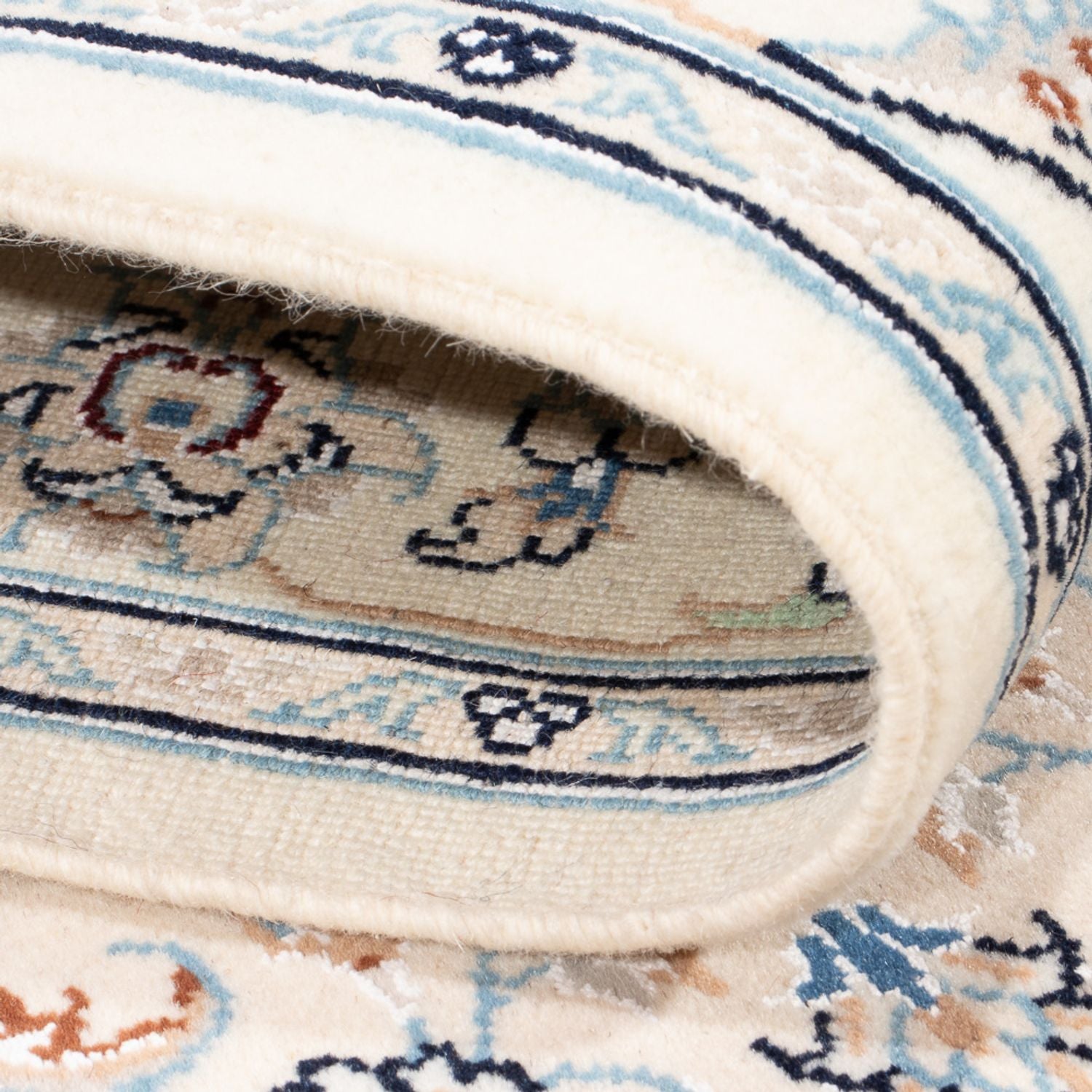 Läufer Perser - Nain - Premium - 345 x 84 cm - creme