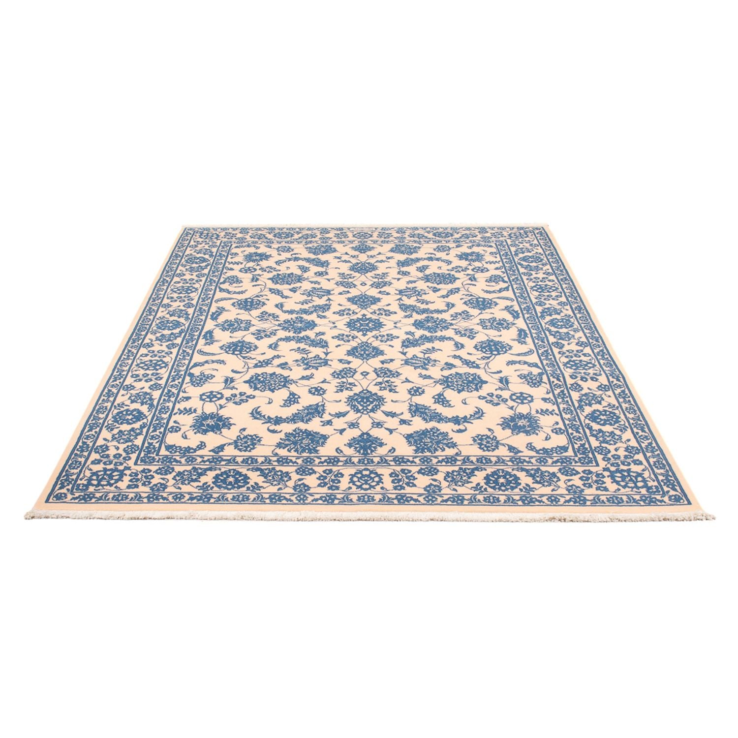 Perserteppich - Nain - Premium - 200 x 150 cm - hellbeige