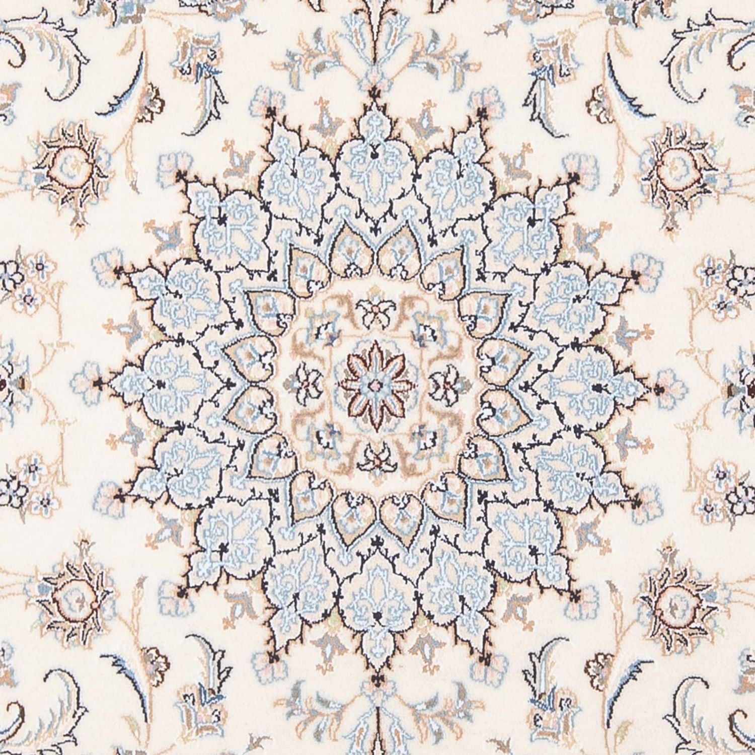 Perserteppich - Nain - Premium - 205 x 149 cm - creme