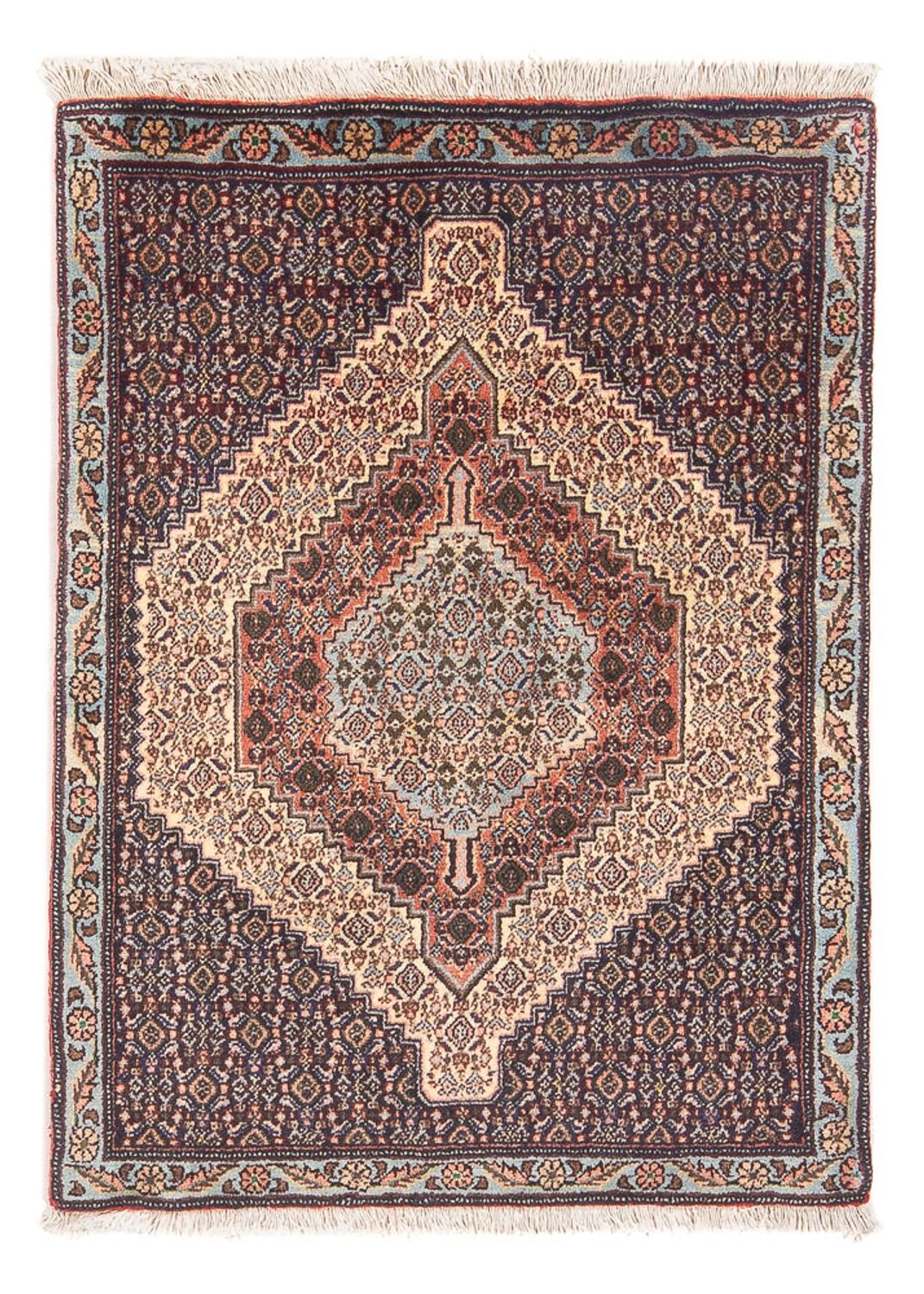 Perserteppich - Classic - 103 x 72 cm - dunkelblau