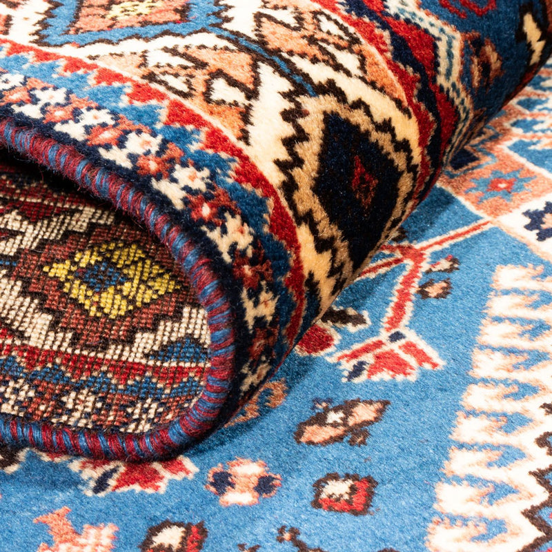 Läufer Perser - Nomadic - 200 x 84 cm - hellblau