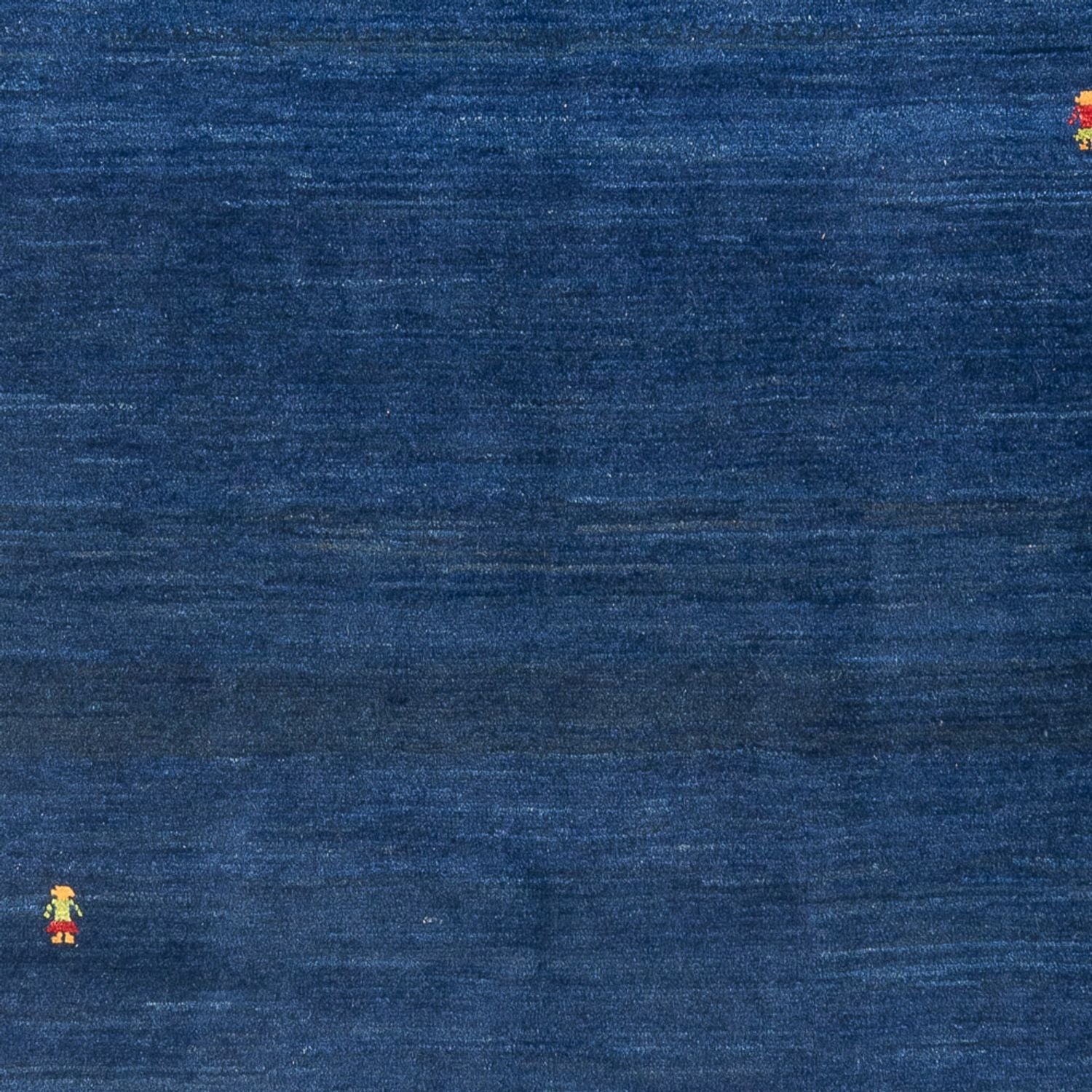 Gabbeh Teppich - Perser - 195 x 155 cm - dunkelblau