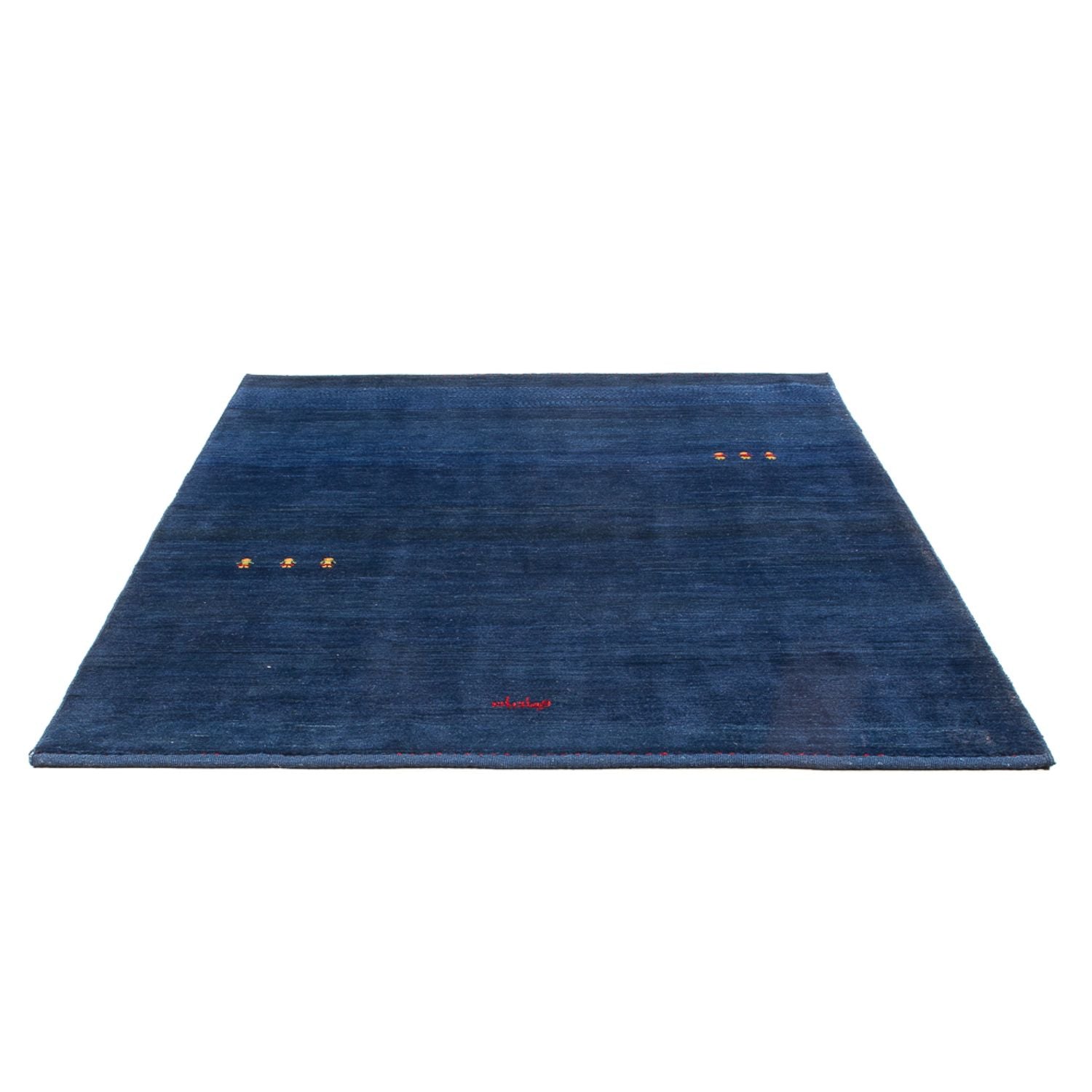 Gabbeh Teppich - Perser - 195 x 155 cm - dunkelblau