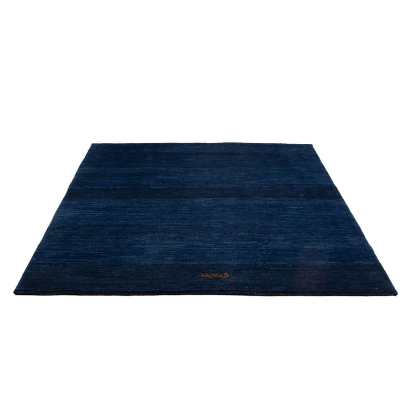 Gabbeh Teppich - Perser - 188 x 149 cm - dunkelblau