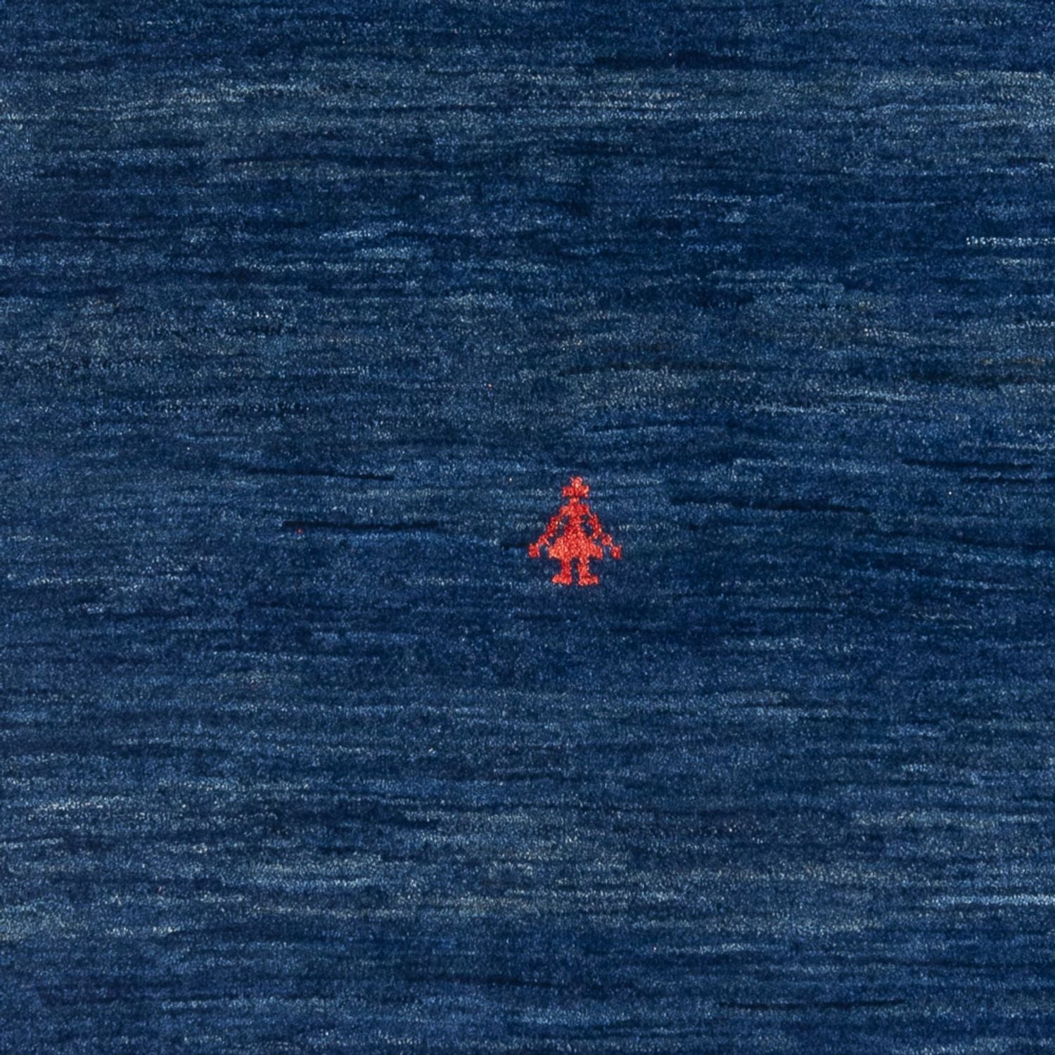 Gabbeh Teppich - Perser - 190 x 150 cm - dunkelblau