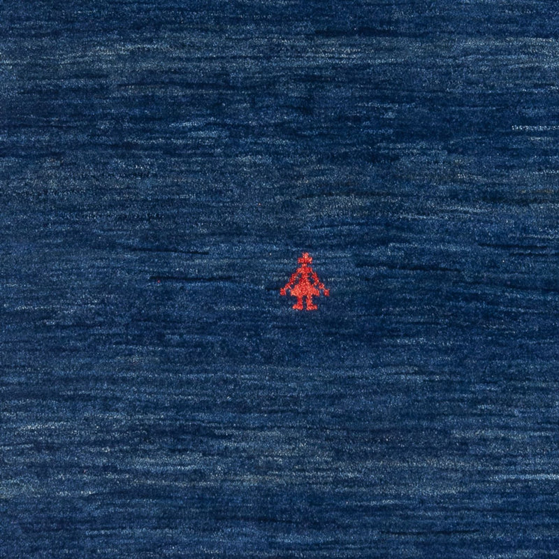 Gabbeh Teppich - Perser - 190 x 150 cm - dunkelblau