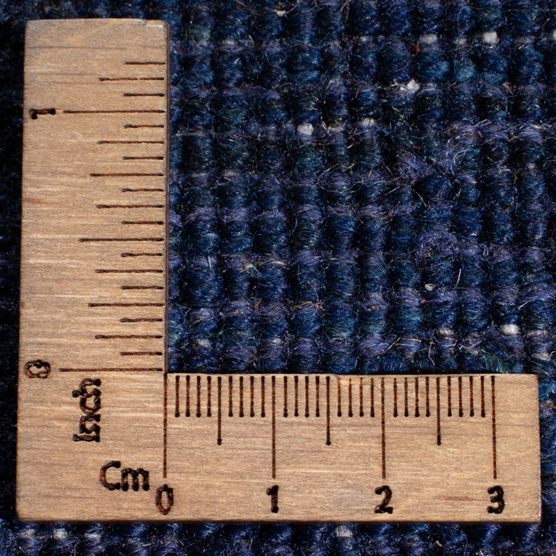 Gabbeh Teppich - Perser - 190 x 150 cm - dunkelblau