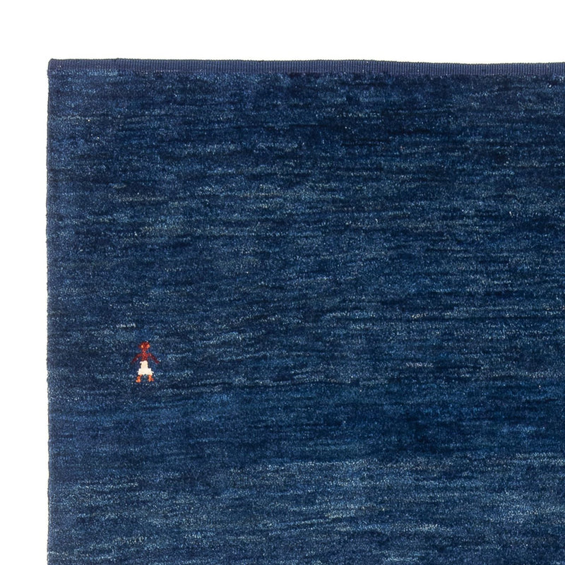 Gabbeh Teppich - Perser - 188 x 147 cm - dunkelblau