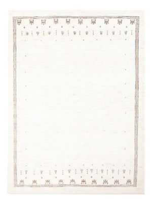 Gabbeh Teppich - Perser - 198 x 150 cm - weiß