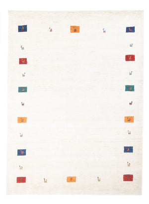Gabbeh Teppich - Perser - 201 x 149 cm - mehrfarbig