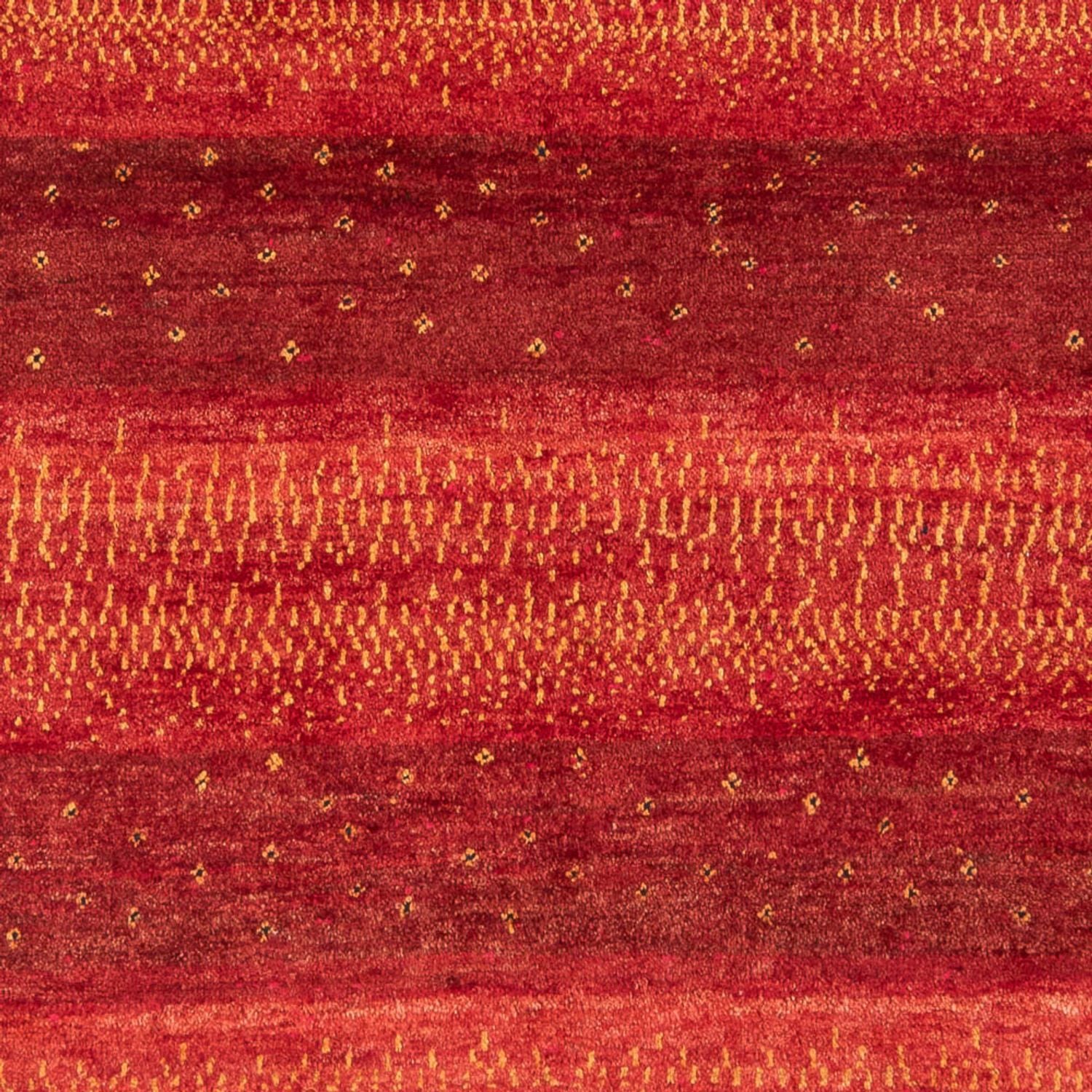 Gabbeh Teppich - Perser - 190 x 151 cm - rot