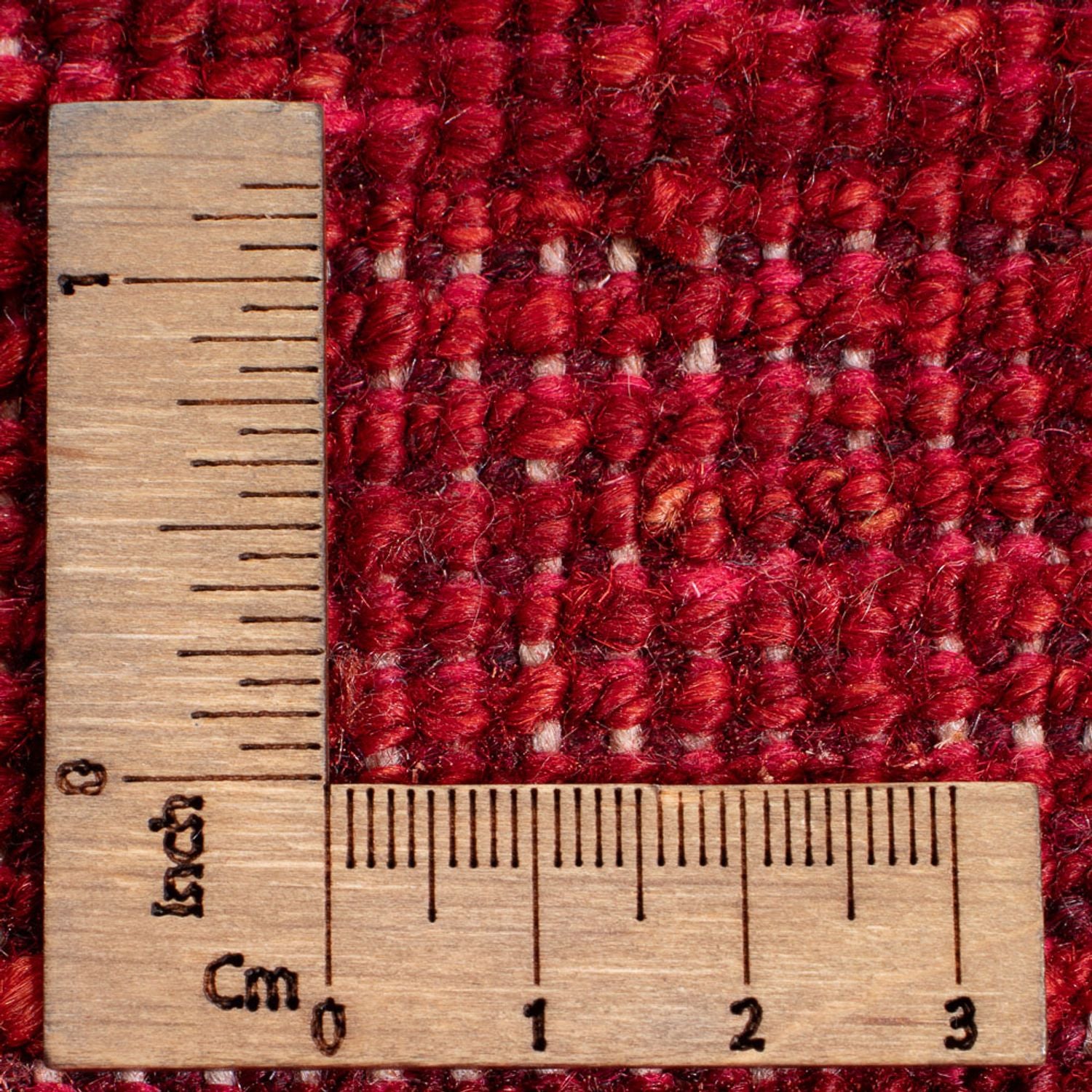 Gabbeh Teppich - Perser - 190 x 151 cm - rot