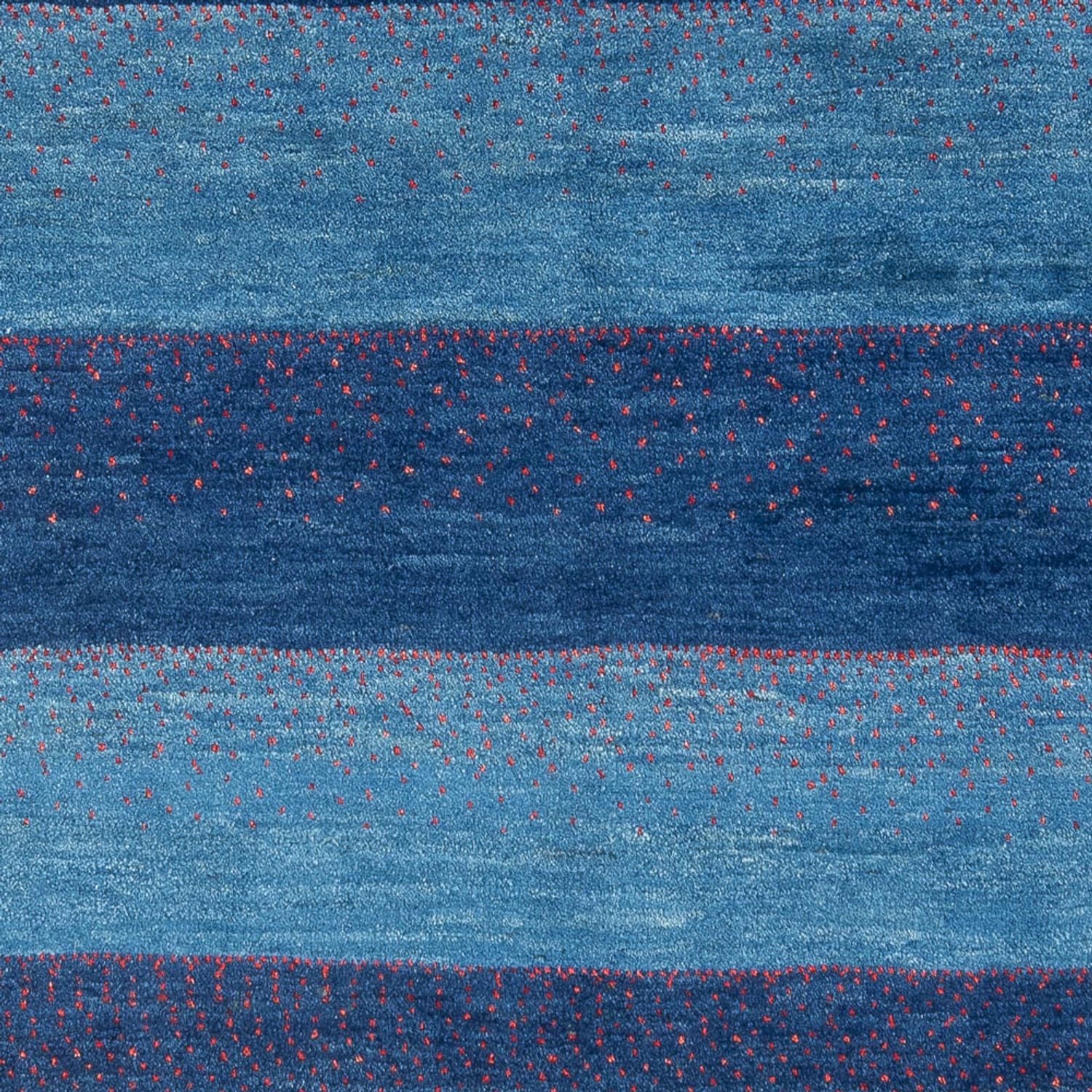 Gabbeh Teppich - Perser - 200 x 140 cm - dunkelblau