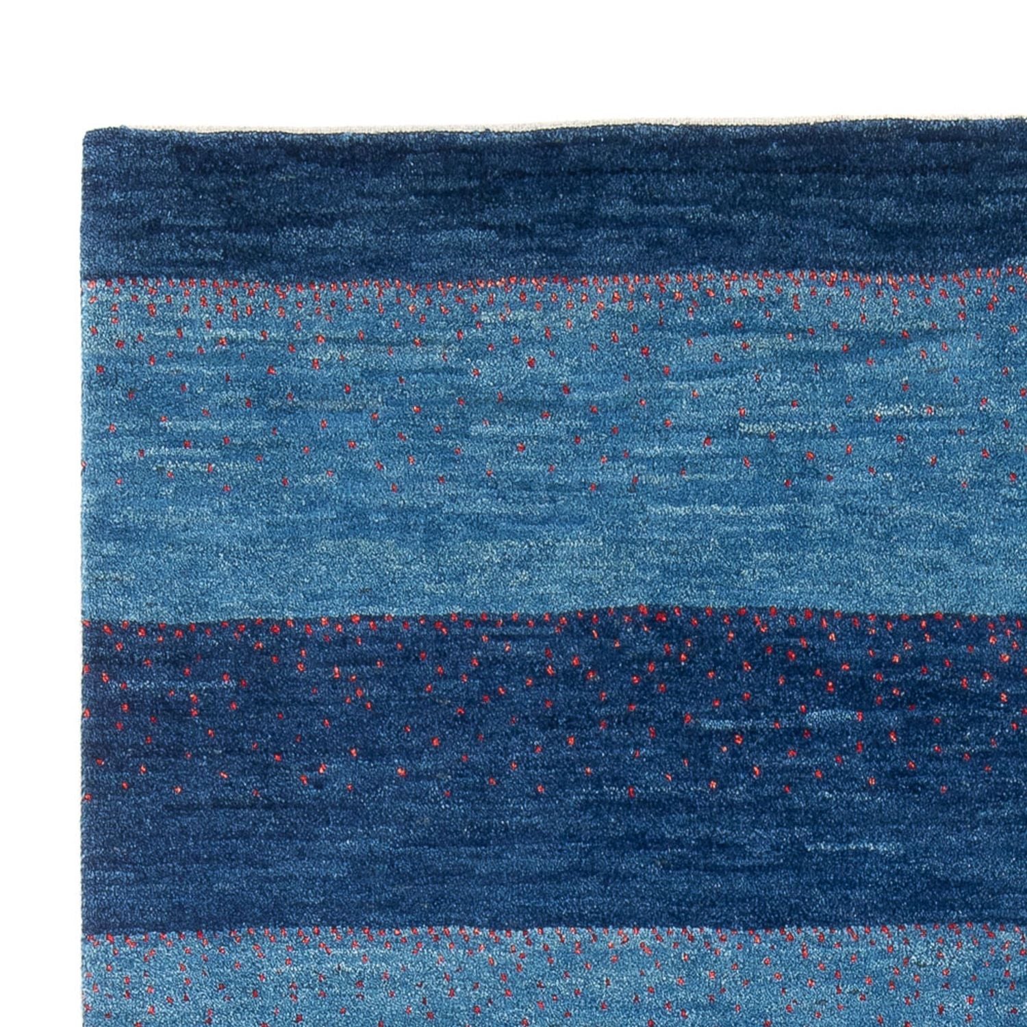 Gabbeh Teppich - Perser - 200 x 140 cm - dunkelblau