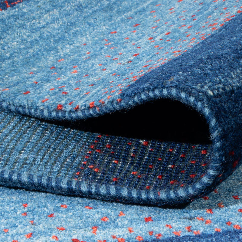 Gabbeh Teppich - Perser - 200 x 140 cm - dunkelblau
