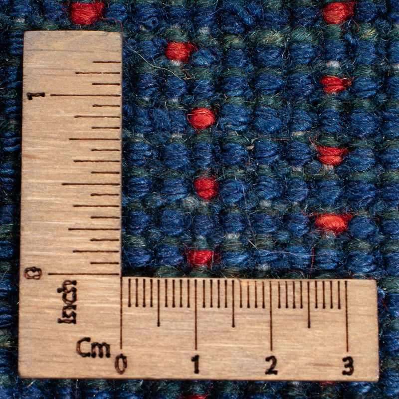 Gabbeh Teppich - Perser - 200 x 140 cm - dunkelblau