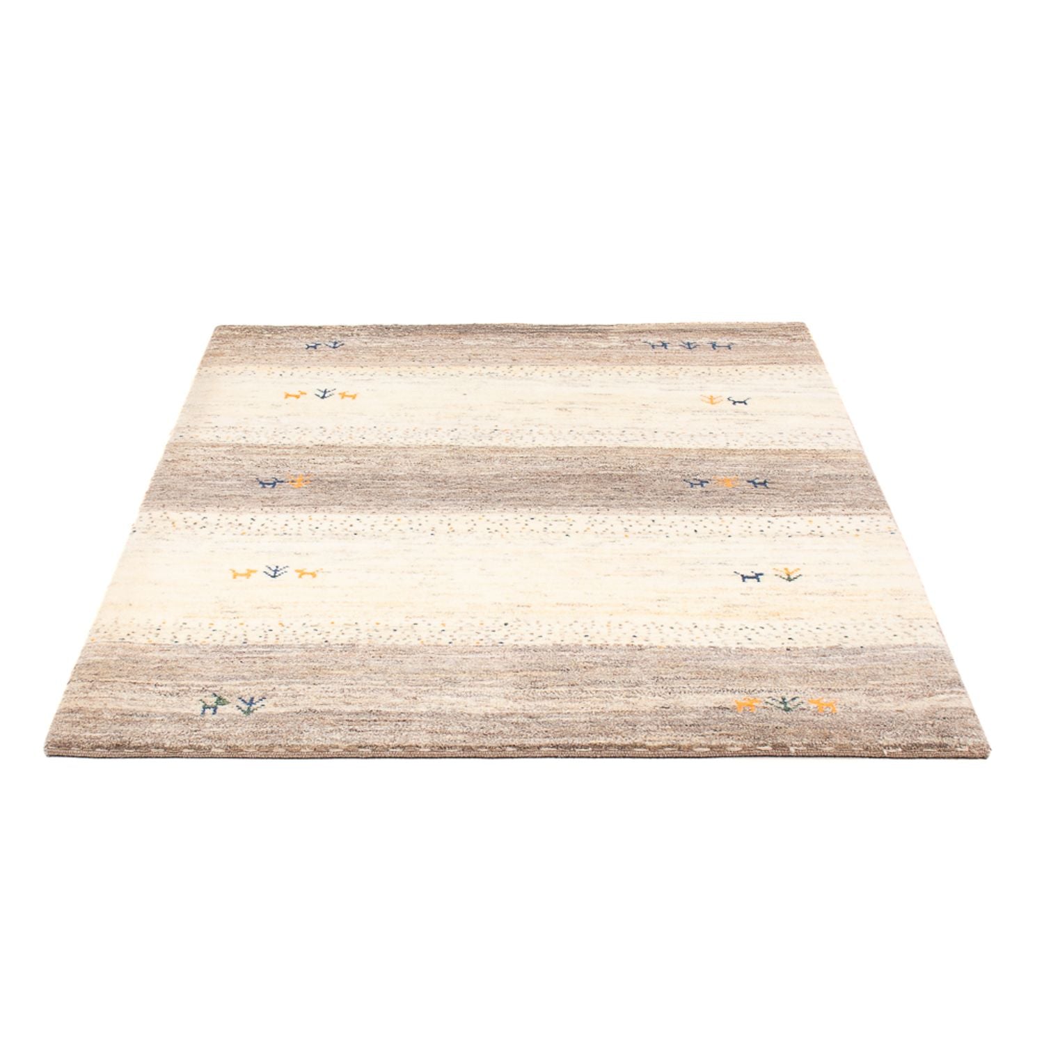 Gabbeh Teppich - Perser - 153 x 110 cm - mehrfarbig