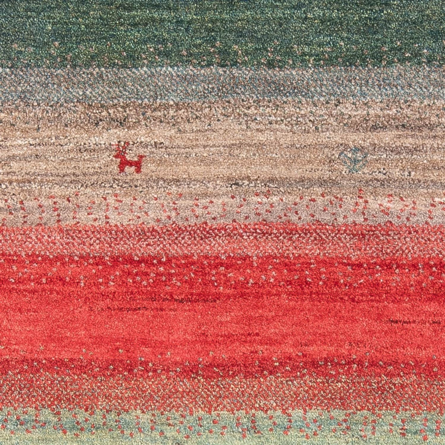 Gabbeh Teppich - Perser - 153 x 107 cm - mehrfarbig