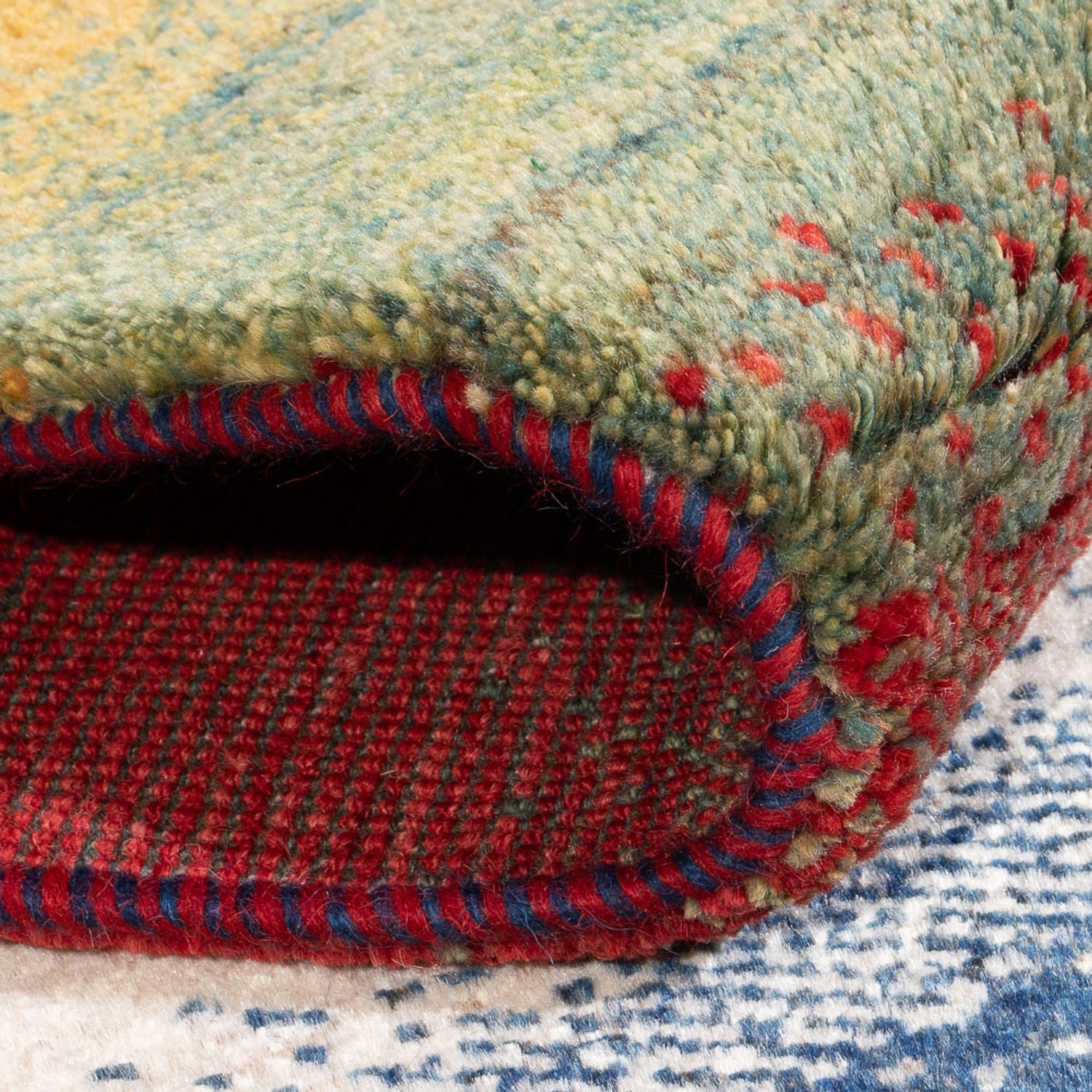 Gabbeh Teppich - Perser - 153 x 107 cm - mehrfarbig