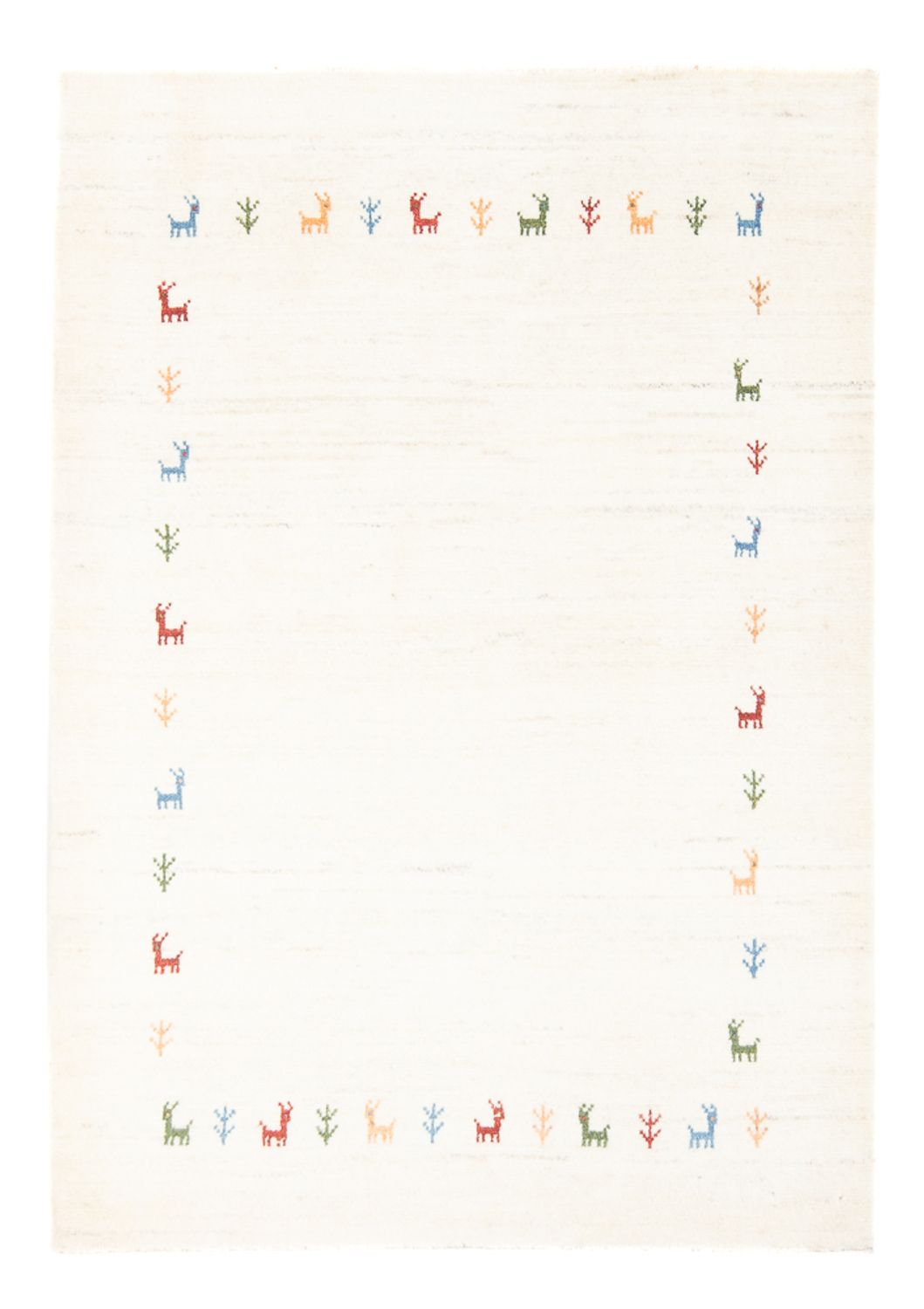 Gabbeh Teppich - Perser - 148 x 104 cm - mehrfarbig