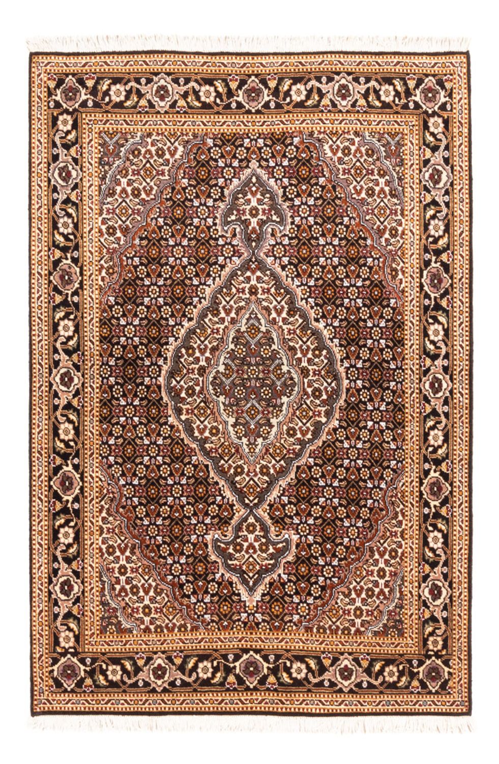 Perserteppich - Täbriz - 150 x 103 cm - dunkelblau