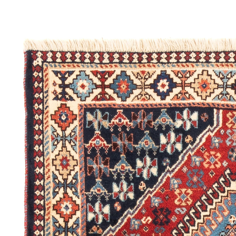 Perserteppich - Nomadic - 128 x 82 cm - rot