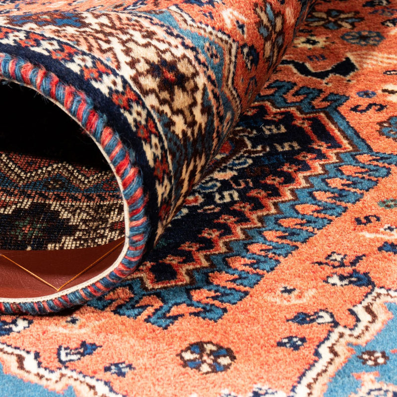 Perserteppich - Nomadic - 125 x 81 cm - rot
