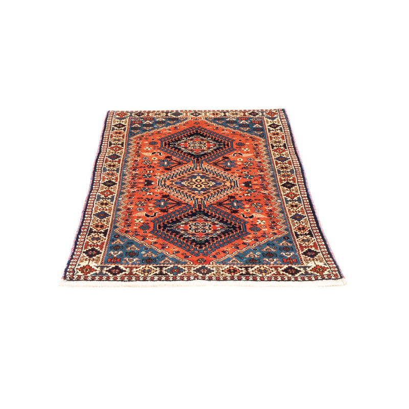 Perserteppich - Nomadic - 125 x 81 cm - rot
