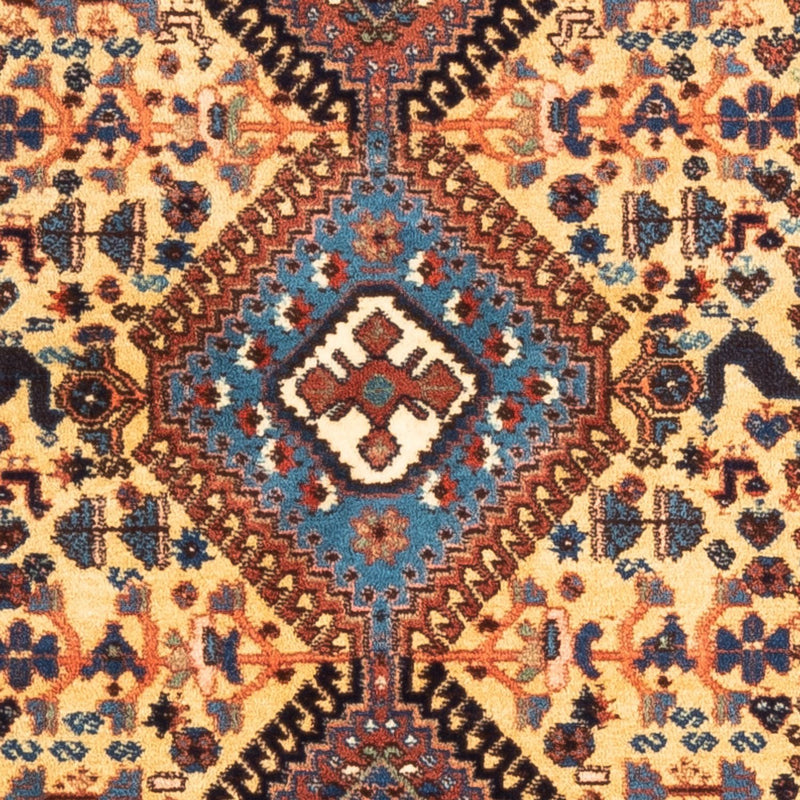 Perserteppich - Nomadic - 132 x 87 cm - gelb