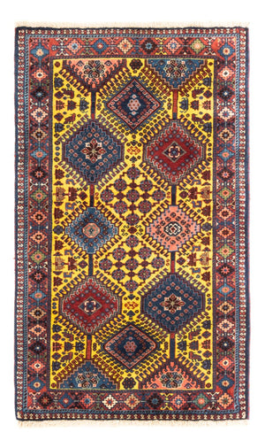Perserteppich - Nomadic - 128 x 78 cm - gelb