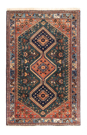 Perserteppich - Nomadic - 127 x 85 cm - dunkelblau