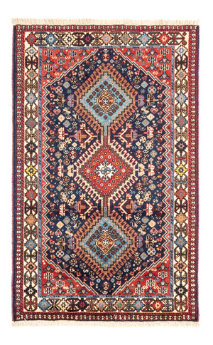 Perserteppich - Nomadic - 124 x 78 cm - dunkelblau