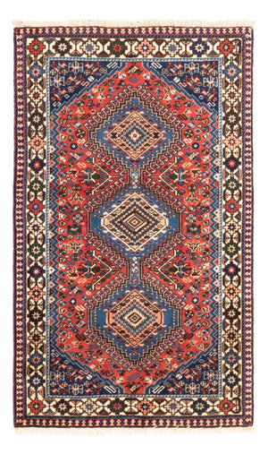Perserteppich - Nomadic - 128 x 75 cm - rot