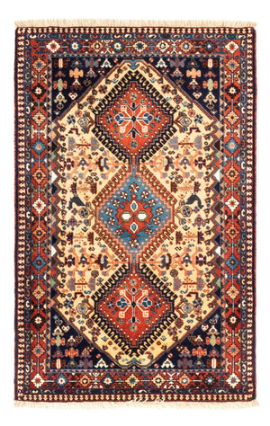 Perserteppich - Nomadic - 130 x 84 cm - creme